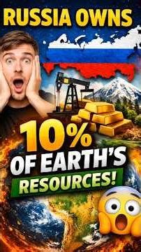 Russia Has 10% of the World’s Natural Resources! 😱 | Amazing Facts About Russia #Shorts #planetearth