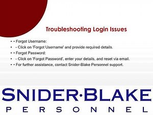 How to Access Snider Blake Pay Stubs & W2s