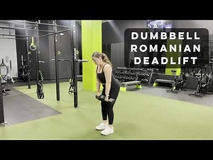 Dumbbell Romanian Deadlift (RDL) – Build Hamstring & Glute Strength