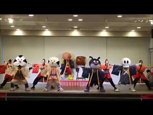 アンパンマンミュージアム☆バイキンマン☆おむすびまん☆こむすびまん☆ホラーマン☆夏祭り！