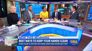 6.5K views · 102 reactions | WATCH: The GMA Flu Germ Test Hand Washing vs. Hand Sanitizers And Dr. Jennifer Ashton shows us how to properly wash | Gio Benitez | Facebook