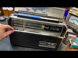 Vintage Tech: REpair and clean up 1980 Zenith T/O 7000 1