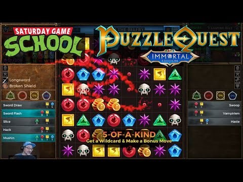 Puzzle Quest: Immortal Edition - Swordmaster Gameplay on Xbox Series X