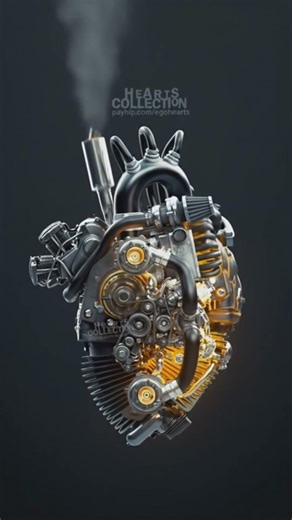 Engine Heart The Engine Heart Animation"#engineheart#diyprojects #automobile #mechanical