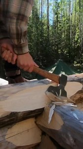 Amazing | Building a log cabin alone ep 2 #logcabin #offgrid #wilderness #bushcraft #nature #winter #Camping #cabin #shelter | Bonfire 2.0