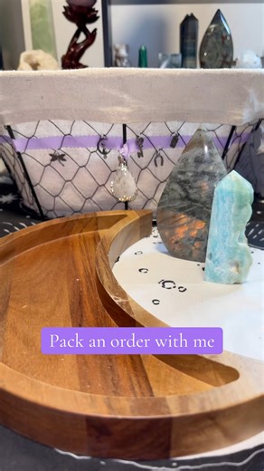 13K views · 553 reactions | Crystal mystery capsules #crystals #crystalshop #crystals #witchtok #witchesofinstagram #metaphysical #mysterybox #fyp #fypageシ | Mystic Maeve's Moon Magick - Metaphysical Shop & Card Readings | Facebook
