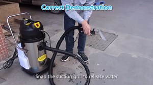 Commercial Carpet Cleaning Machine, 40L/11Gal Professional Wet Dry Vacuum Cleaner 1034W 110V Commercial 3 in 1 Carpet Spraying Floor Brush Cleaner for Carpet and Hard Floor (2 Packages)