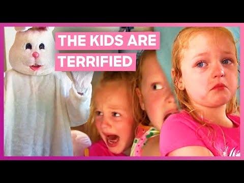 The Quints Are TERRIFIED By The Easter Bunny! | OutDaughtered