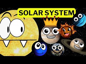 🌞Learn planets of SOLAR SYSTEM🦖space pattern& fun space facts for kids‪@safiredream-EducationalVideos‬