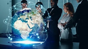 Global business concept. Worldwide business. Management strategy.