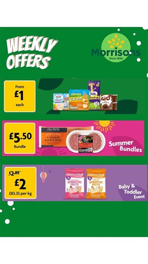 Weekly offers Morrisons 31/08 - 06/09