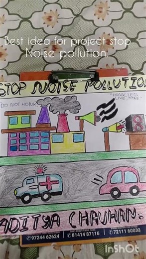 best idea for project of noise pollution.