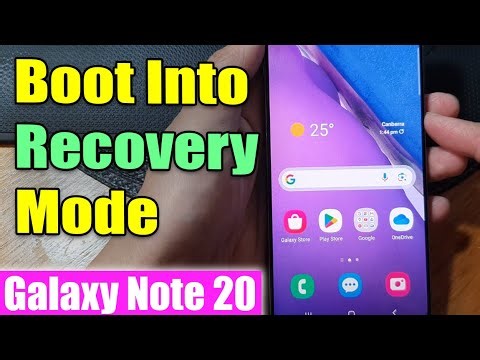 Galaxy Note 20: How to Boot Into Recovery Mode