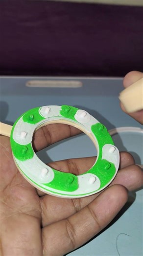 |Perfectly Smooth 3D Printed Iris Mechanism| #shorts