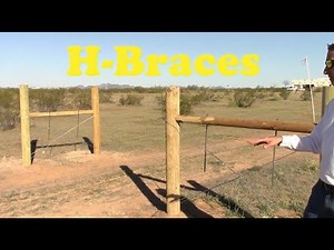 Farm Fencing Install Part 4 - H Braces