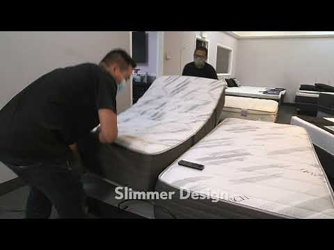 Demo: Zero Clearance Adjustable Beds For Using Adjustable Beds w/ Storage Underneath or Platform Bed
