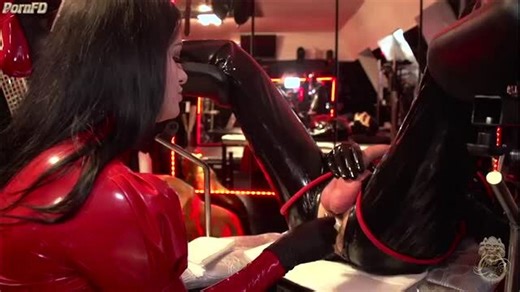 New Alissa Noir Latex Femdom Anal Movie - Upskirt TV