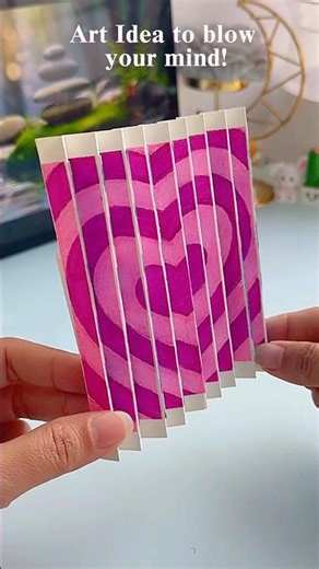 Art idea to blow your mind! Impressive cool art idea✨#shorts #art #drawing #youtubeshorts