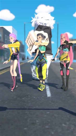 Help Rumi Zoey Mira finish her song while avoiding The Monster Roblox Gojo