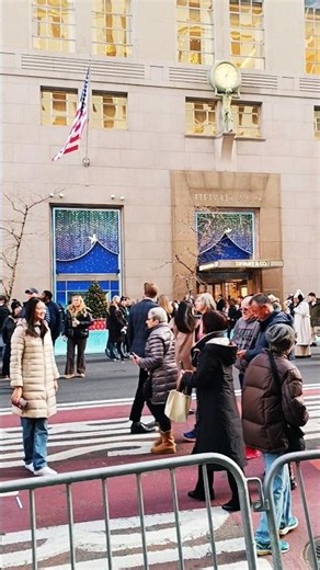 NYC.The 5 th avenue NYC.Tiffany&Co.The 5 th avenue Holiday season.#nycchristmas #nycholidays