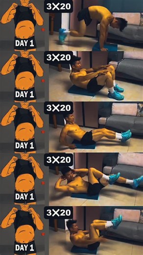 ABS Workout for biggeners at Home!💪✅🗿 . . 💡 Tip: Focus on slow negatives to build strength no matter your level. 🔹🔹🔹🔹🔹 📻 Save this workout & follow us for more tips! . . Copyright Disclaimer: "Copyright Disclaimer under Section 107 of the Copyright Act 1976, allowance is made for 'fair use' for purposes such as criticism, comment, news reporting, teaching, scholarship, and research. Fair use is a use permitted by copyright statute that might otherwise be infringing. All content used in 