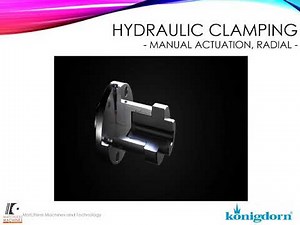 Hydraulic Clamping Devices from König-mtm GmbH, Spanntechnik