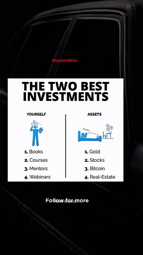 The best way to invest in yourself. #wealthcreation #wealthbuilding #financialfreedom #financialfreedom2024