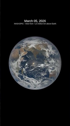 Earth from Space - March 05, 2026 | NASA EPIC