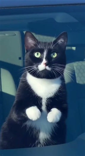 Cat Pulled Over for Speeding!
