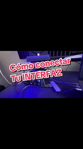 Cómo conectar tu interfaz de audio a la computadora