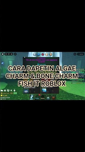 CARA DAPETIN CHARM FISH IT ROBLOX