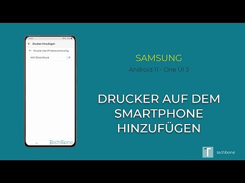 Drucker hinzufügen - Samsung [Android 11 - One UI 3]