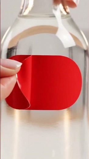 Sticker peel removal: what actually happens to the surface? #how to remove stickers#viral#short #fyp