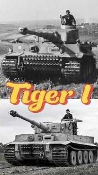 Tiger 1, the most feared German tank #fyp #ww2 #tanks #tiger1 #wehrmacht #germany