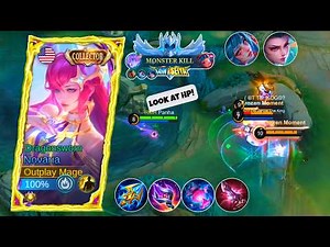 NOVARIA VS NEW HERO HIRARA JUNGLER! NOVARIA BEST BUILD AND EMBLEM 2026 | MOBILE LEGENDS
