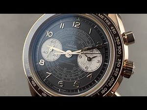Omega Speedmaster Chronoscope "Bronze Gold" 329.92.43.51.10.001 Omega Watch Review