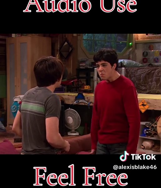 Feel free to use the funny slap scene from “Drake & Josh” if you want