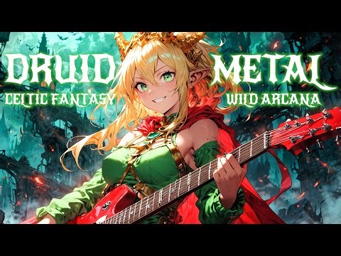 🌿DRUID METAL ⚔️ Nature’s Wrath Unleashed Fantasy Adventure Vibes for Gaming, Studying & Focus🔥1 Hour