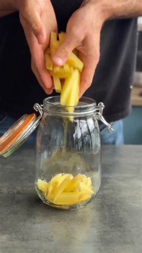 1.2M views · 7.6K reactions | Golden, crispy, tangy & totally plant-based ✨ These Fermented Fries are next-level chips—light, fluffy inside, crisp outside, with a subtle sour kick that makes them seriously addictive. Full recipe now live in Recipe Club - link in bio  #FermentedFries #TheHappyPear #FermentedFood #HealthyComfortFood #PlantBasedCooking #GutFriendly #fermentation | The Happy Pear | Facebook