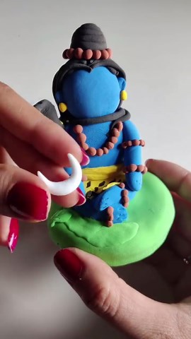 Craft a Stunning Lord Shiva Idol Using Soft Clay