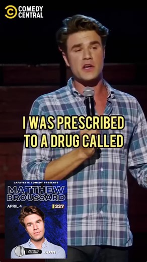 Lafayette Comedy presents comedian MATTHEW BROUSSARD (as seen on Tonight Show, Conan, Roast Battle, Marvelous Mrs. Maisel, The League) on SATURDAY, APRIL 4 at 7:00 p.m. Matthew Broussard is a disgraced financial analyst forced into stand-up comedy. The byproduct of a Cajun chemist and Jewish microbiologist, he holds a degree in computational mathematics he always manages to bring up (just did it!) and is fully aware of how douchey he looks. His comedy is heady, self-effacing, and weirdly... educ