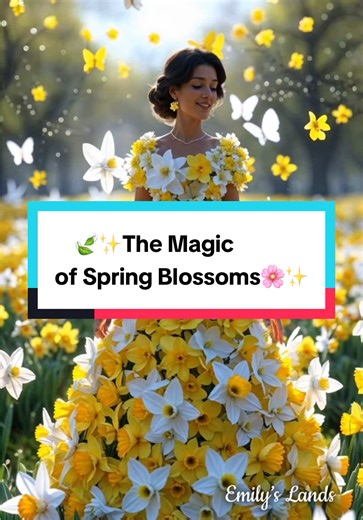 Magical Live Wallpaper of Spring Blossoms