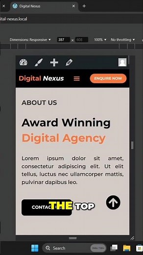 Build a Responsive DIGITAL AGENCY WEBSITE using ELEMENTOR & WORDPRESS #elementor #wordpress #design