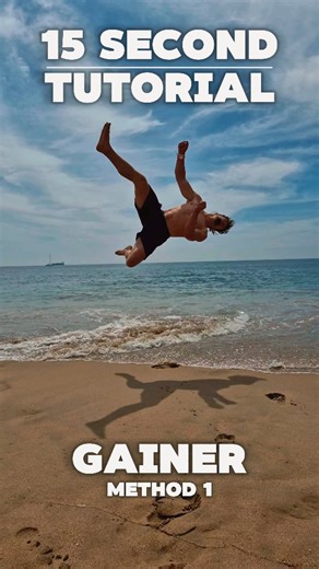 MOVEMENT CENTER on Instagram: "15 SECOND TUTORIAL: GAINER New tutorial just dropped, method 1 for learning a gainer. Method 2 soon!🔥 Which trick do you want to see next? 💪🏻 . . . . Tags #parkour #freerunning #flips #life #parkourlife #tricking #flip #gainer #freerun #gymnastics #backflip #training #fitness #pkfr #parkourfreerun #pk #gym #jump #parkourculture #frontflip #workout #sport #flipping #parkourday #movement #parkourfail #trampoline #tumbling #calisthenics #flippingfeed"