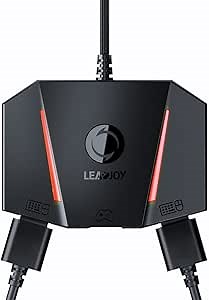 leadjoy VX2 AimBox Keyboard and Mouse Adapter Converter for Nintendo Switch, Xbox Series X/S, Xbox One, PS5 and PS4 with Wired Connection, 3.5mm Audio Jack