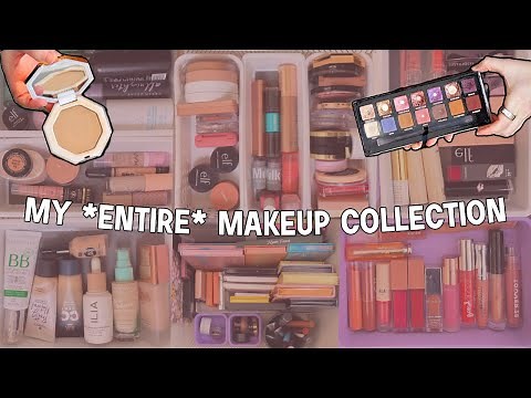 My Entire Makeup Collection & Vanity Tour 2023 // Makeup Storage & Organization