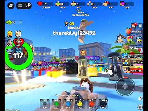 Roblox gym star simulator