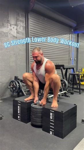 Bret Contreras “The Glute Guy” PhD, CSCS on Instagram: "Brutal lower body workout using all @bcstrengthofficial equipment. 2 sets of each exercise. T-Bell squats off the blocks are soooo deep. Great for mobility too, not just strength. Band 45 hypers burn so good! So much hammy and glutes. Hammy track and roller is soooo smooth. I can barely do them inclined. Makes them way harder. Thruster Pro to finish off the glute max. Everyone’s favorite plate loaded hip thruster. Then band glute medius hip