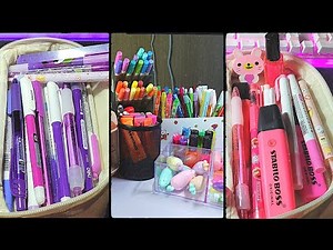 Organizing Stationery ASMR | Tiktok Compilation