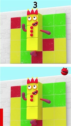 Can You Find the Difference? | Learn to Count for Kids | Number Cartoon | Numberblocks #shorts